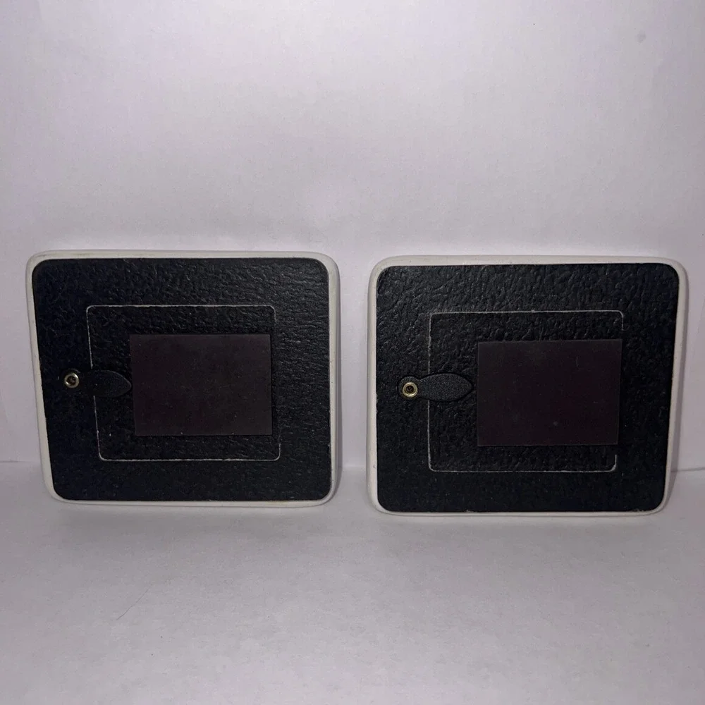 Vintage I Love My Grandma And Grandpa Picture‎ Frames Fridge Magnets Set